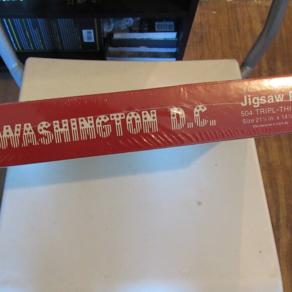 Vtg1988 City of Washington D.C. Character Jigsaw Puzzle Buffalo Games SEALED - Picture 4 of 7